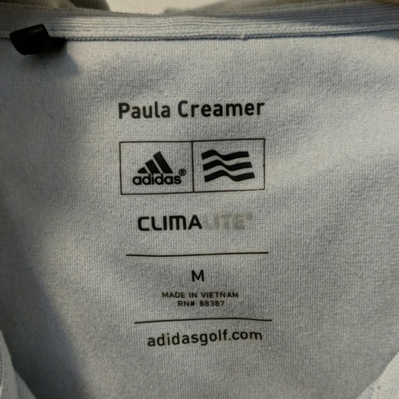 Adidas Paula Creamer climalite w/ sponsor patches - Picture 2 of 6